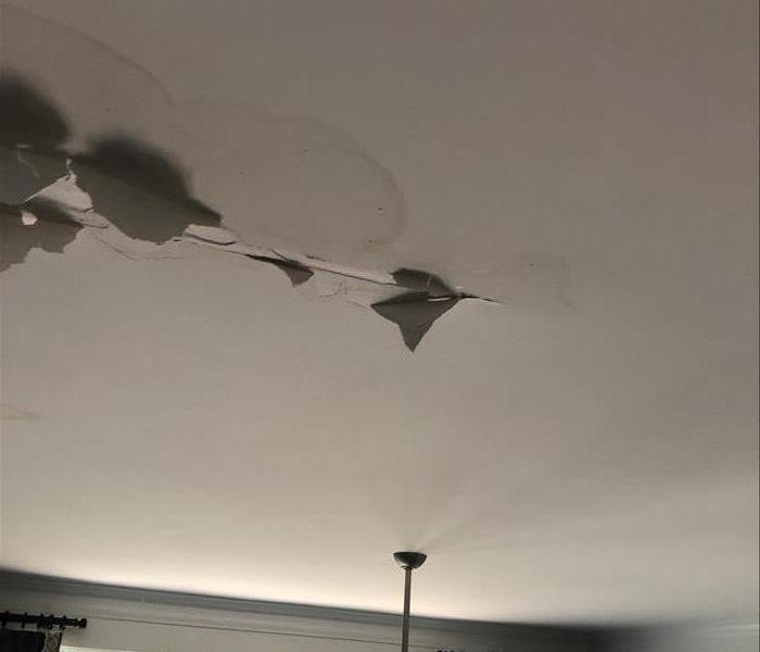 damaged ceiling 